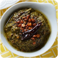 South Indian Mint Chutney